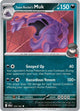 Pokemon - Destined Rivals - Team Rocket's Muk - 124/182 - Reverse Holofoil