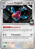 Team Rocket's Porygon-Z 155/182, Destined Rivals Pokémon card