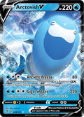 Arctovish V 048/203 Holofoil — Evolving Skies Pokémon card