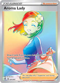 Aroma Lady 221/203 Holofoil — Evolving Skies Pokémon card