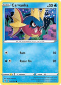 Carvanha 035/203 — Evolving Skies Pokémon card