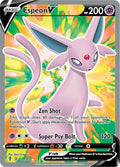 Espeon V 179/203 Holofoil — Evolving Skies Pokémon card