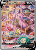Espeon V 180/203 Holofoil — Evolving Skies Pokémon card