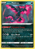 Galarian Moltres 093/203 Reverse Holofoil — Evolving Skies Pokémon card