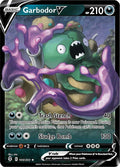 Garbodor V 100/203 Holofoil — Evolving Skies Pokémon card