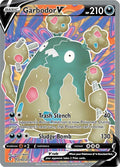 Garbodor V 190/203 Holofoil — Evolving Skies Pokémon card