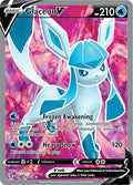 Glaceon V 174/203 Holofoil — Evolving Skies Pokémon card