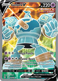 Golurk V 181/203 Holofoil — Evolving Skies Pokémon card