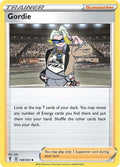 Gordie 149/203 Reverse Holofoil — Evolving Skies Pokémon card