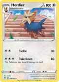 Herdier 134/203 — Evolving Skies Pokémon card