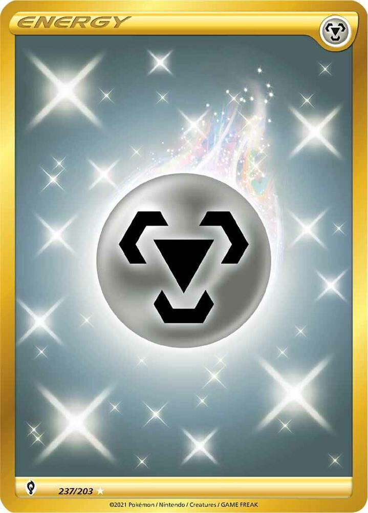 Metal Energy 237/203 Holofoil — Evolving Skies Pokémon card