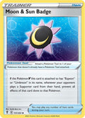 Moon & Sun Badge 151/203 — Evolving Skies Pokémon card