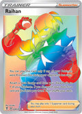Raihan 224/203 Holofoil — Evolving Skies Pokémon card