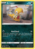 Scraggy 098/203, Evolving Skies Pokémon card