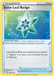 Pokemon - Evolving Skies - Snow Leaf Badge - 159/203 - Reverse Holofoil