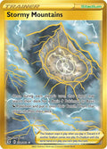 Stormy Mountains 232/203 Holofoil, Evolving Skies Pokémon card