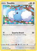 Swablu 132/203, Evolving Skies Pokémon card