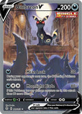 Umbreon V 189/203 Holofoil, Evolving Skies Pokémon card