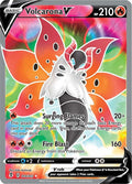 Volcarona V 170/203 Holofoil — Evolving Skies Pokémon card