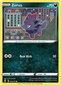 Zorua 102/203 Reverse Holofoil — Evolving Skies Pokémon card