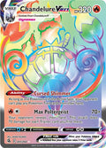 Chandelure VMAX 265/264 Holofoil, Fusion Strike Pokémon card