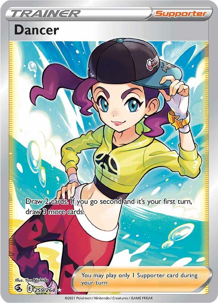 Dancer 259/264 Holofoil — Fusion Strike Pokémon card