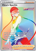 Elesa's Sparkle 275/264 Holofoil, Fusion Strike Pokémon card
