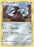 Excadrill 183/264 Reverse Holofoil, Fusion Strike Pokémon card