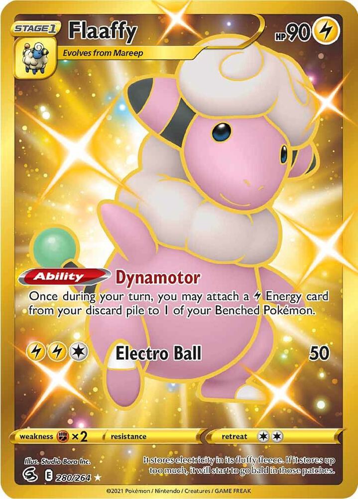 Flaaffy 280/264 Holofoil — Fusion Strike Pokémon card