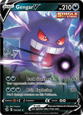 Gengar V 156/264 Holofoil, Fusion Strike Pokémon card