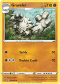 Graveler 136/264 Reverse Holofoil, Fusion Strike Pokémon card