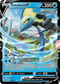 Inteleon V 078/264 Holofoil, Fusion Strike Pokémon card