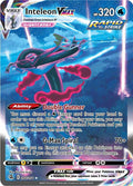 Inteleon VMAX 266/264 Holofoil, Fusion Strike Pokémon card