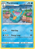 Marshtomp 063/264 Reverse Holofoil, Fusion Strike Pokémon card