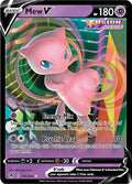 Mew V 113/264 Holofoil — Fusion Strike Pokémon card