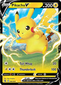Pikachu V 086/264 Holofoil, Fusion Strike Pokémon card