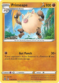 Primeape 134/264 Reverse Holofoil, Fusion Strike Pokémon card