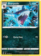 Pokemon - Fusion Strike - Sharpedo - 163/264 - Reverse Holofoil