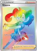 Shauna 278/264 Holofoil, Fusion Strike Pokémon card