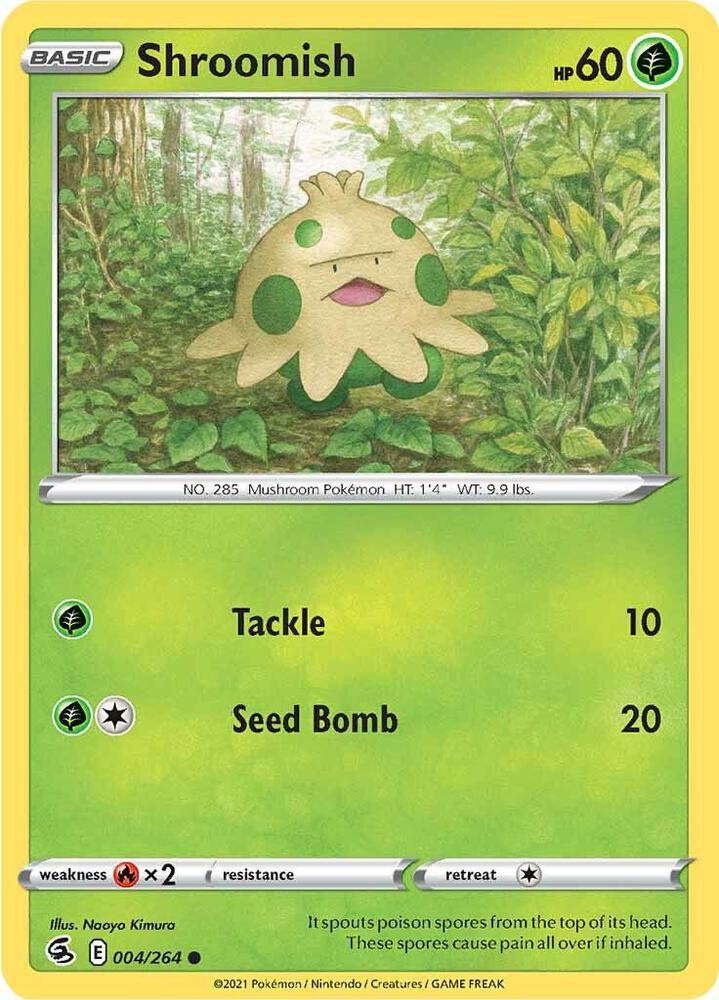 Shroomish 004/264 — Fusion Strike Pokémon card
