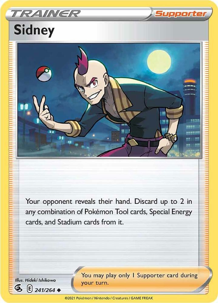 Sidney 241/264 — Fusion Strike Pokémon card
