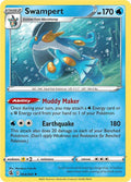Swampert 064/264 Reverse Holofoil, Fusion Strike Pokémon card