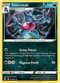 Toxicroak 166/264, Fusion Strike Pokémon card
