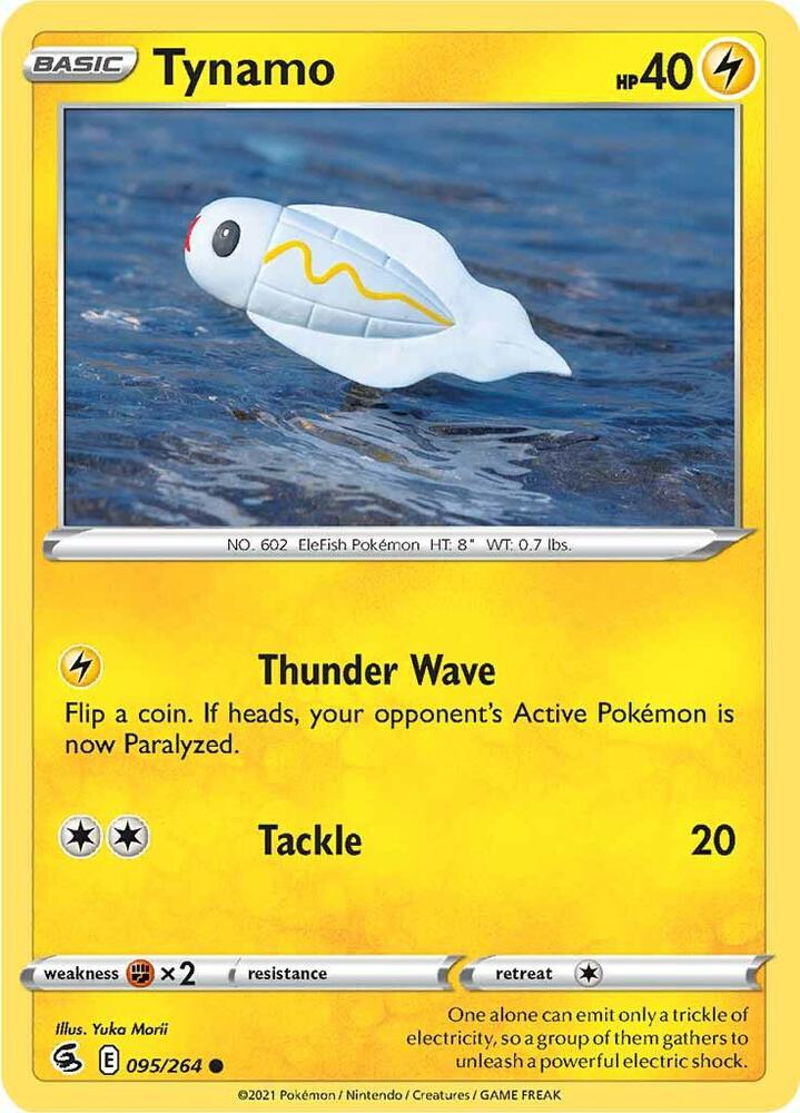Tynamo 095/264 — Fusion Strike Pokémon card