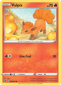 Vulpix 028/264 Reverse Holofoil, Fusion Strike Pokémon card