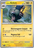 Alolan Golem 046/159, Journey Together Pokémon card