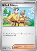 Billy & O'Nare 142/159 Reverse Holofoil — Journey Together Pokémon card