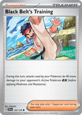 Black Belt's Training 143/159 Reverse Holofoil — Journey Together Pokémon card