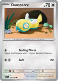 Dunsparce 120/159 — Journey Together Pokémon card