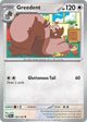 Pokemon - Journey Together - Greedent - 132/159 - Reverse Holofoil